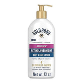 Gold Bond Age Renew Retinol Overnight Body & Face Lotion, With Retinol & Peptide Complex, 13 oz. - Showlu Well Nation Store